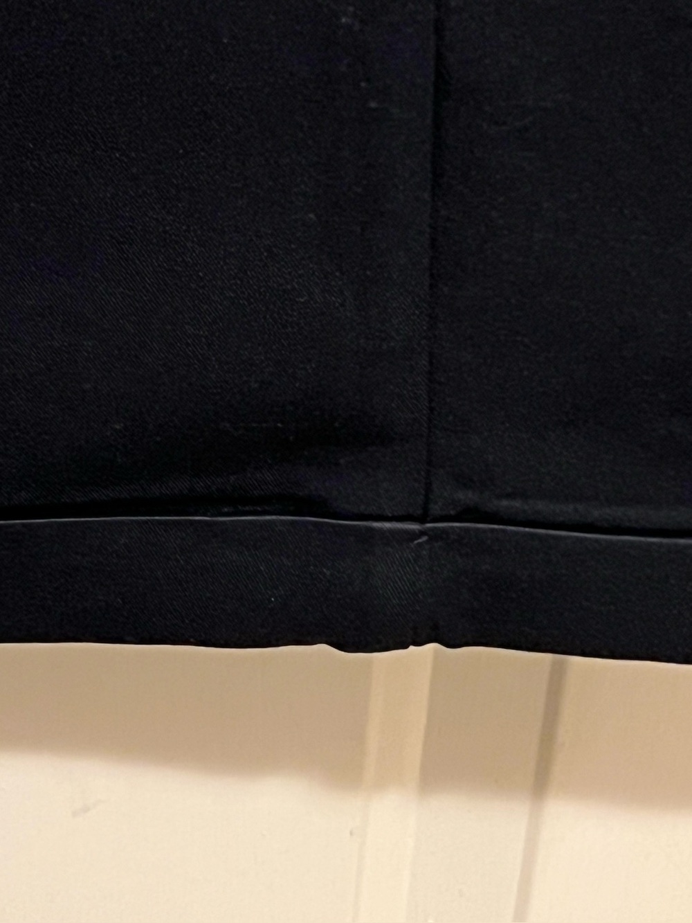 NWT Men’s Croft & Barrow Navy Dress Pants  34” waist, 
29”. - Picture 5 of 5